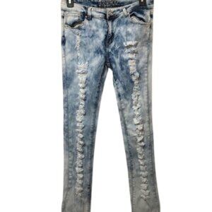 Bamboo Distressed Jeans Size 11